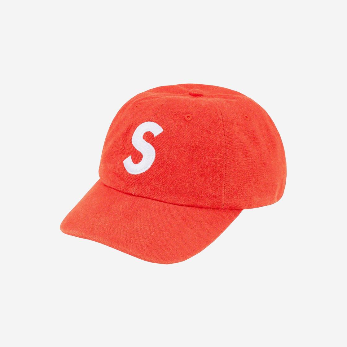 

Supreme Kevlar Denim S Logo 6 Panel Red 22SS -