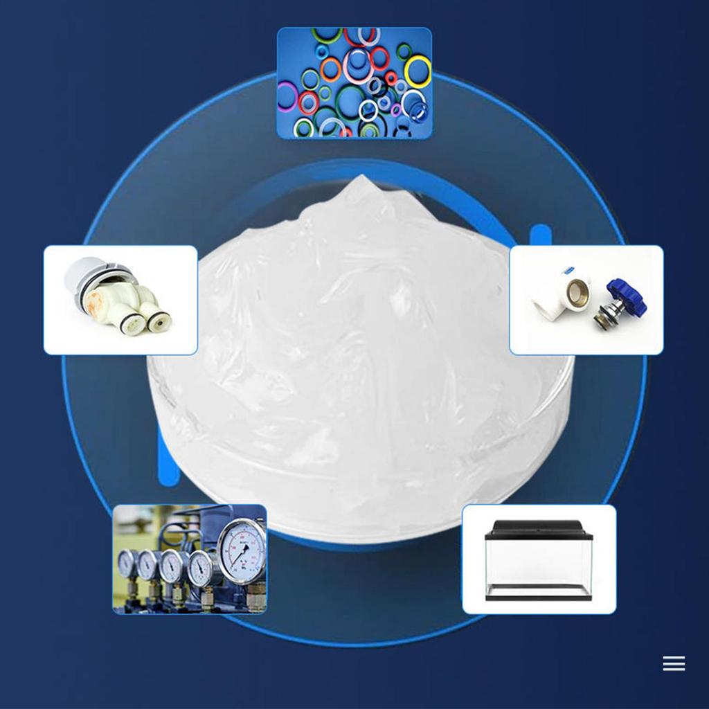 Smar silikonowy Wodoodporny Klasa spożywcza Sanitarny Smar 10g Do O-ringów Tubka Smar silikonowy Smar silikonowy Smar hydrauliczny