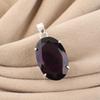 Amethyst Gemstone 925 Sterling Silver Handmade Pendant, February Birthstone Gift, Women Silver Jewelry PP-64-12