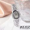 Fashion Diamond Women'S Watch Oval Bracelet Metal Band Quartz Waterproof Watch Women