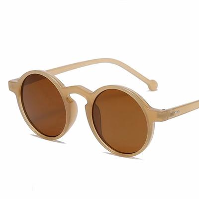 Occhiali da Sole Rotondi Retrò da Donna Designer Classici Vintage Montatura Piccola Occhiali da Sole da Donna Neri per la Guida Occhiali da Vista Stile Coreano