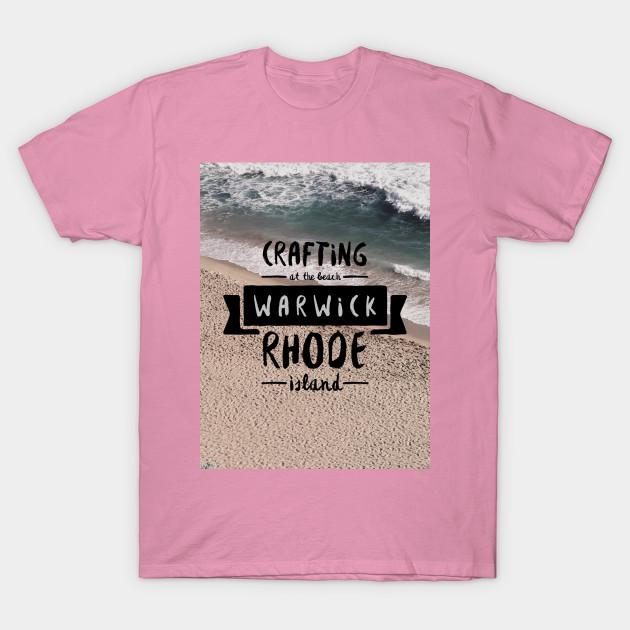 T Shirt Women Crafting At The Beach Harajuku Print Kawaii Tshirt Summer Short Sleeve Female T-Shirt Top Tee