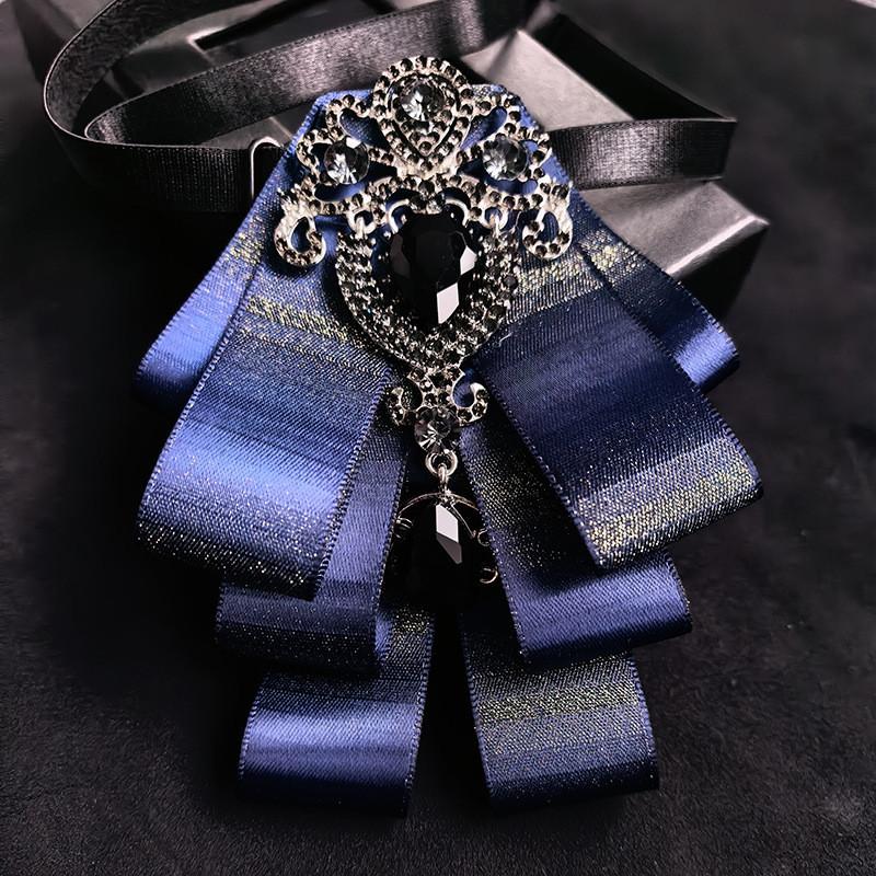 Fashionable Neck Flower Brooch With Rhinestone Accents For Formal And Casual Wear