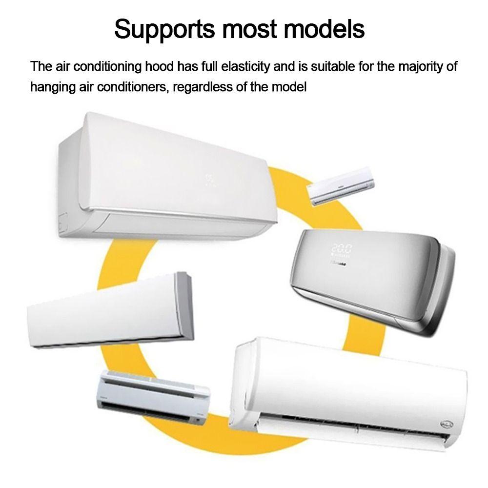 1Pcs Dustproof Fan Dust Cover Wall Mounted Air Conditioner Protector Air Conditioning Cover