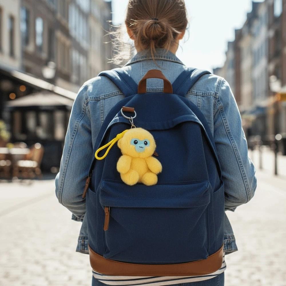 Stuffed Animals Monkey Plush Pendant Plush Doll Monkey Car Pendant Backpack Decoration