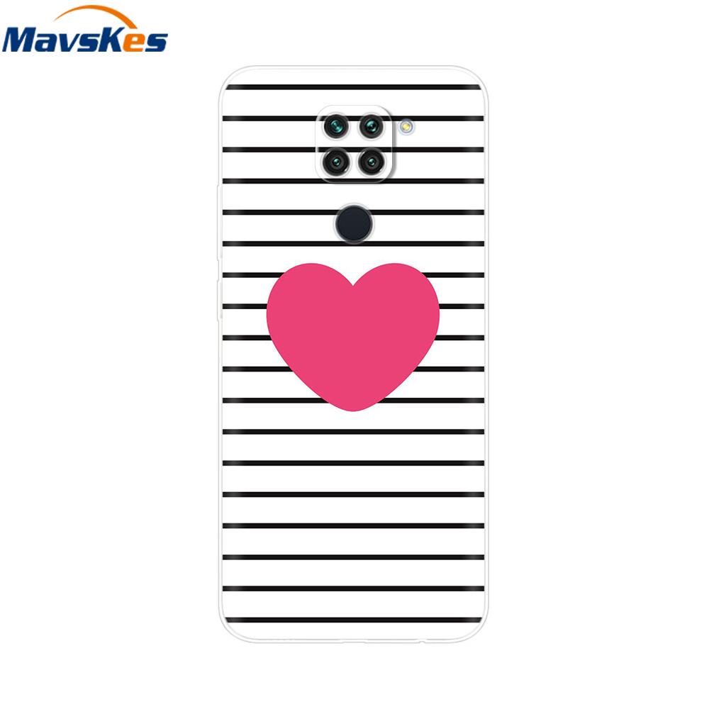 Phone Case For Xiaomi Redmi Note 9 Case 6.53'' Soft Silicone TPU Back Cover for Xiaomi Redmi Note 9 Note9 Case Coque Fundas Para