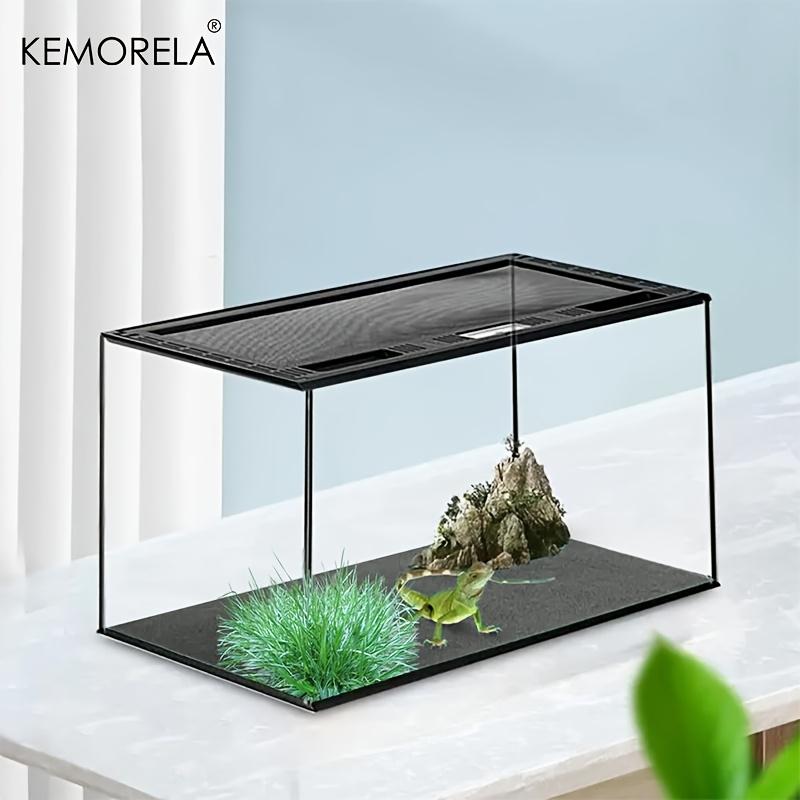KEMORELA Reptile Carpet Soft Mat Liner for Fish Tank Lizard Turtle Snake Bearded Dragon - Water-Absorbing Moisturizing Pet Care