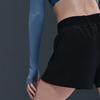 Nike Dri-Fit Swoosh Soft Comfortable Simple Versatile Sports Shorts Women Shorts Black HV0577-010