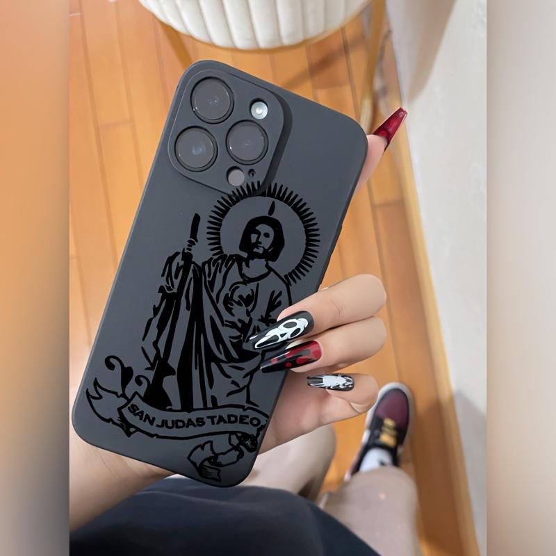 

св. Графічний чохол для телефону Jude для iPhone 15 14 13 12 11 x XR Xs SE2 SE 8 7 plus pro Max силіконова задня кришка for iphone14pro(6.1 )