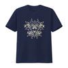 HIM Band Heartagram Schwarzes T-Shirt 100% Baumwolle Mode Oberteil Vintage Gewaschen Dehnbar Vielseitiges Oberteil Für den Alltag Streetwear