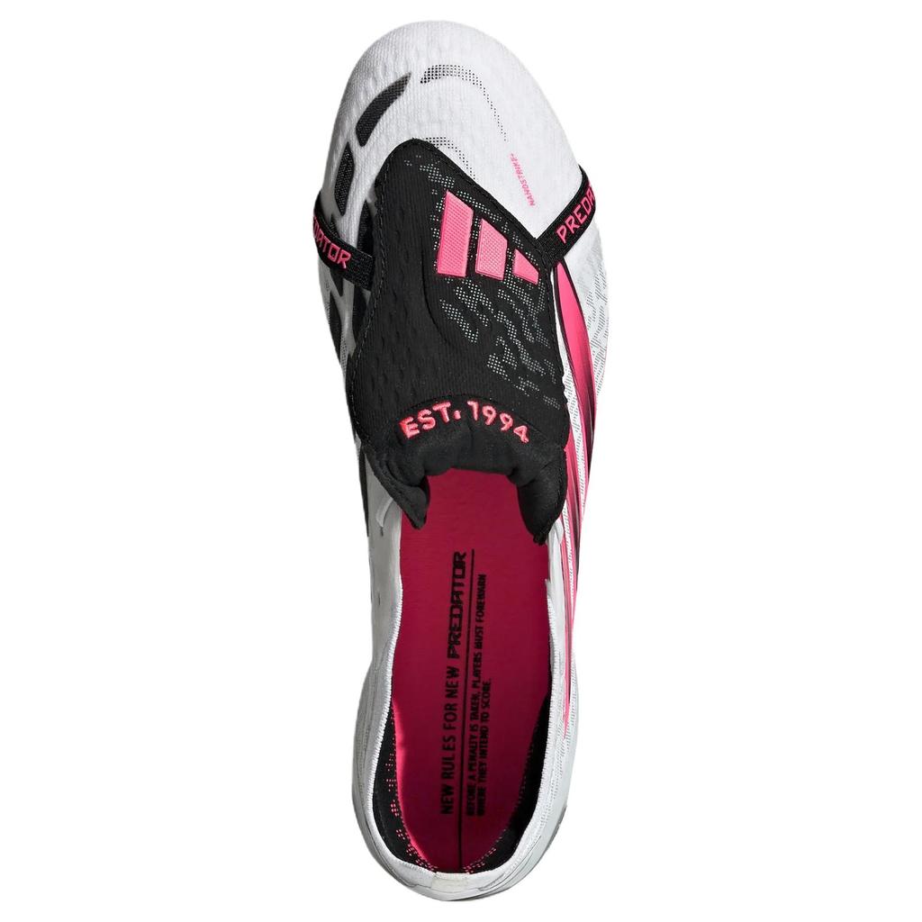 adidas Predator Elite Fold-Over Tongue AG Cloud White Solar Turbo Unisex Cleats Solar-Turbo Core-Black IH4707