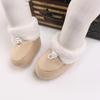 Unisex Soft Sole Snow Boots for Infants (0-1 Year)