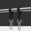 Dacron Tree Swing Straps Single Layer Hanging Connecting Belt Heavy Duty Hook Ring  Hammock