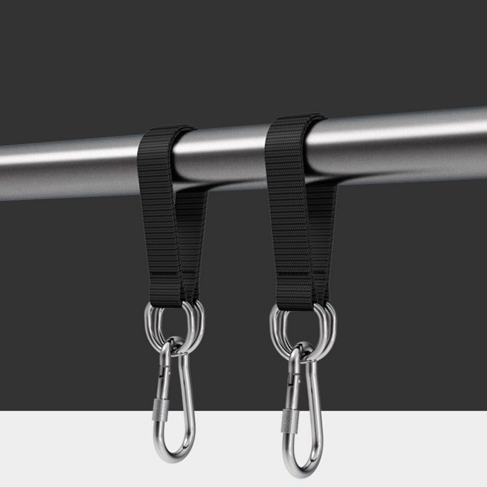 Dacron Tree Swing Straps Single Layer Hanging Connecting Belt Heavy Duty Hook Ring  Hammock