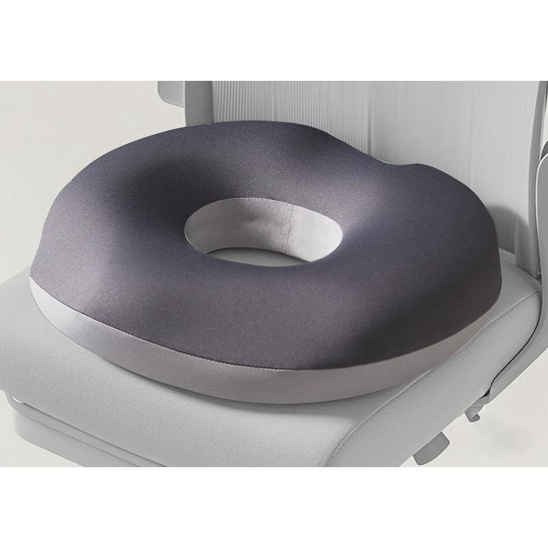 Подушка сиденья с эффектом памяти для офисного кресла и автомобиля - Ортопедический комфорт для копчика, облегчение боли в спине, поддержка при длительном сидении 40*37
