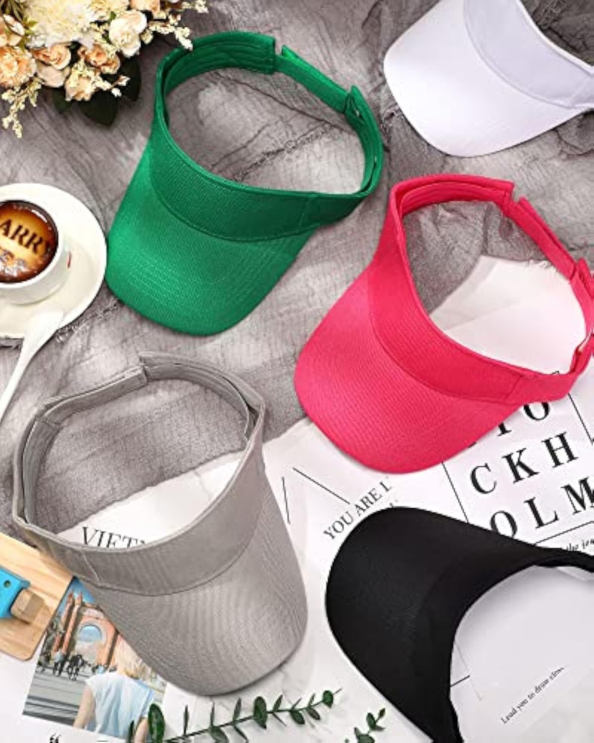 My Extreme Outdoor Activities Women's Orange Sports Visor Hats Men Adjustable Empty Sun Top Hat Visor For Tennis Baseball Golf Athletic Cycling Running Cm