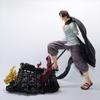 30cm Anime One Piece Roof Red Hair Shanks Battle Figure Statue Model Collection Decoration Desktop Decorate Toys Boys Gifts