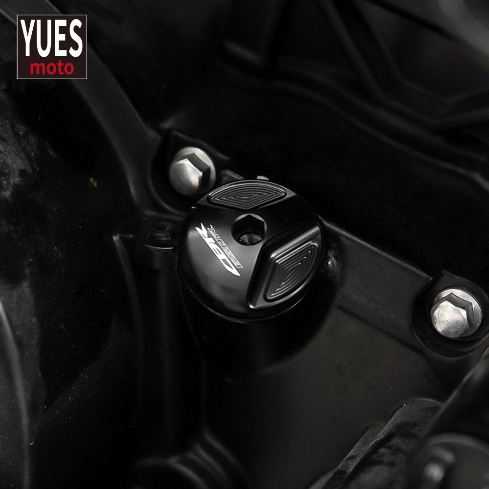 Motorcycle Accessories M20*2.5 Engine Oil Filter Cup Plug Cover Screw For Honda CB 650R CBR 650R CB650R CBR650R 2018-