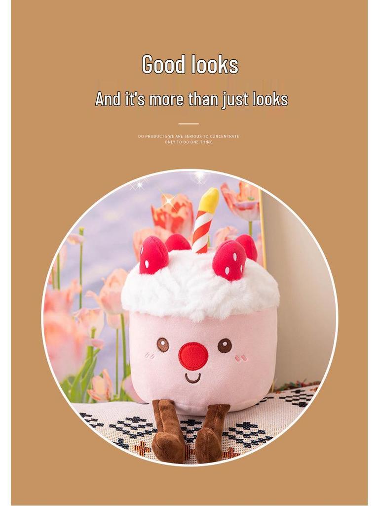 Strawberry Chocolate Cupcake Party Doll - Wedding Toss Claw Machine Toy