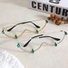 Fashion Rhinestone Eyeglass Frame for Women - Exaggerated Metal Design