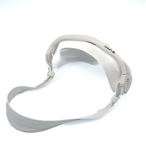 UMMY Reef Freediving Mask for Freediving, Skin Diving, Snorkeling, and Skin Diving (White)