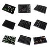 PU Leather Earrings Jewelry Box Rings Jewelry Packing Tray  Exhibition