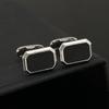 1Pair French Square Cufflinks Fashion Men'S Business Banquet Suit Shirt Cuffs Buttons Luxury Wedding Cuff Links Gifts