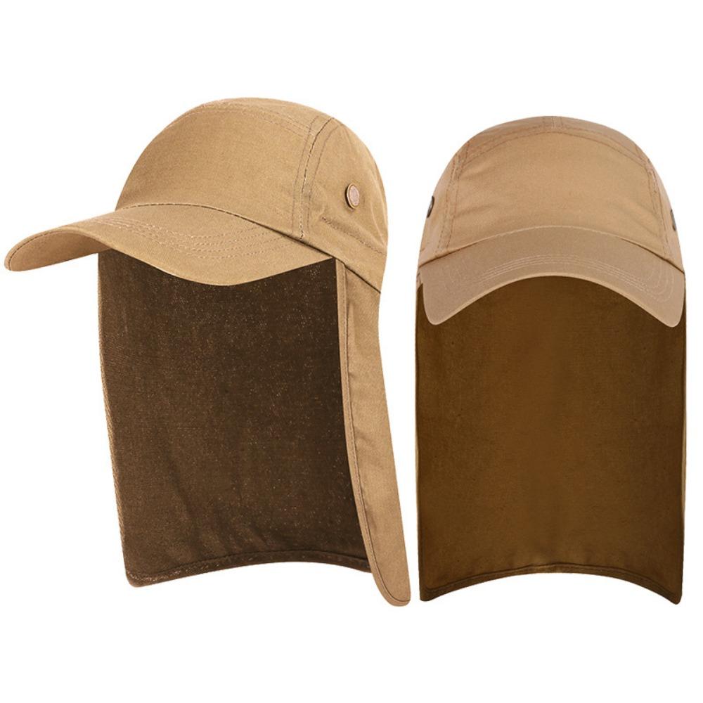 Sunscreen With A Cape Extended Brim Go Fishing Sunscreen Cap Peaked Cap Fisherman Hat Hat