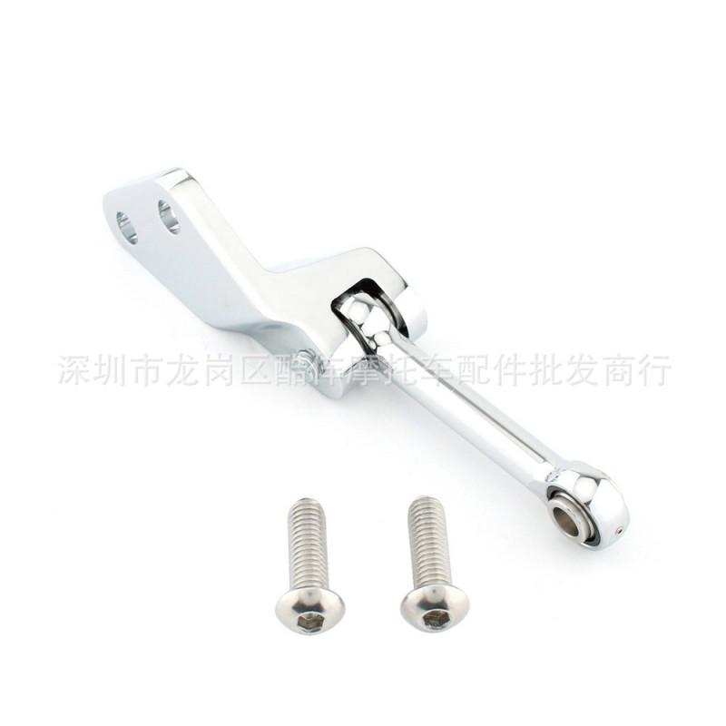 Motorcycle Engine Mount Bracket Harley Sportster 2004 Black Chrome Finish Suspension Support Frame