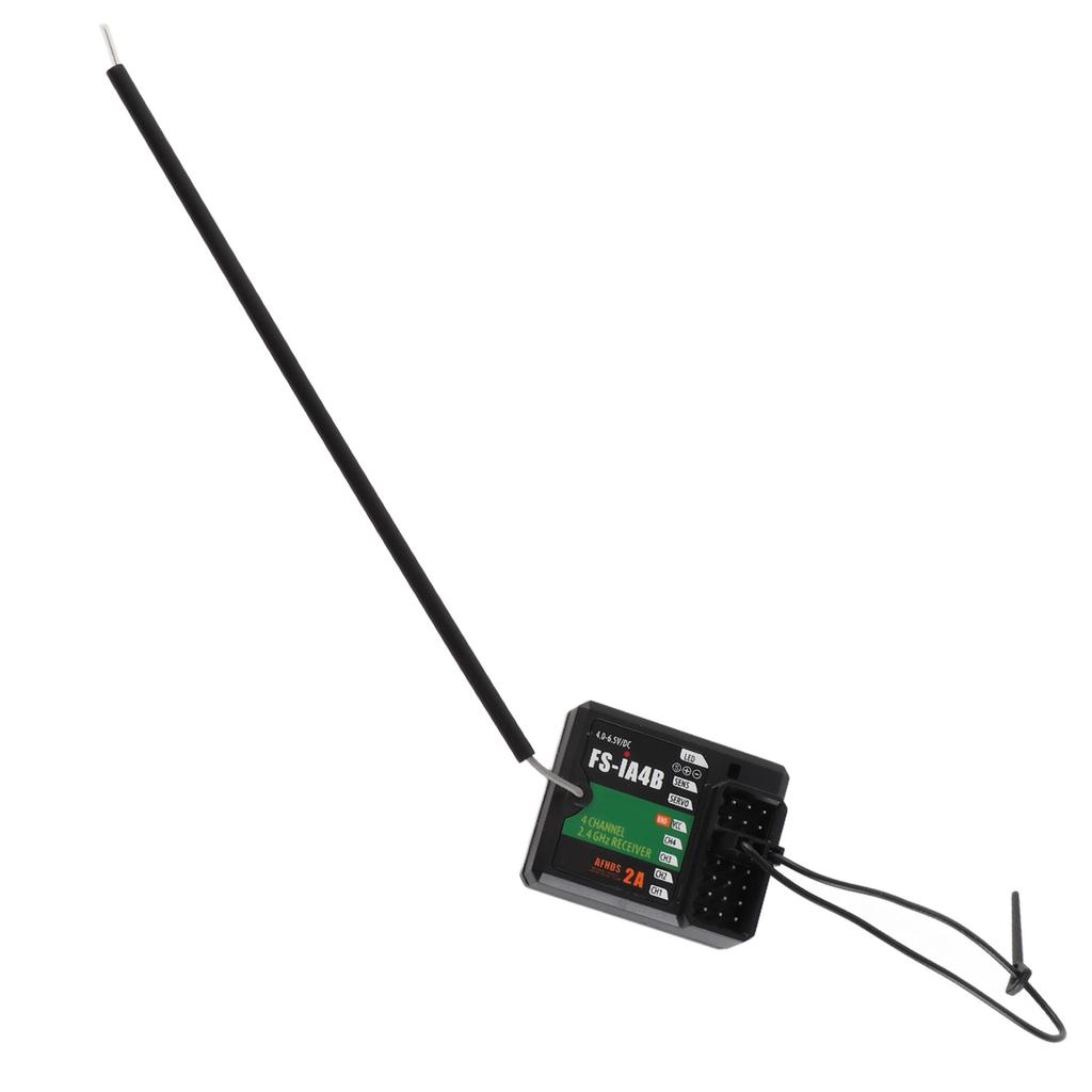 FS IA4B Receiver RC 2.4G 4 Channel RC Car Boat Receiver for FS I10 FS I6 FS GT2F FS GT2G FS IT4S FS I6S
