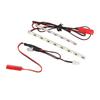 RC Front and Rear Light Bar for ZD Racing 110 RC Car with Headlamp Full Light Wear Resistant RC