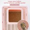 Pink/Grey/Blue Folding Cat Litter Box Enclosed Large Kitty Toilet Litter Scoop With shovel Foldable Tray