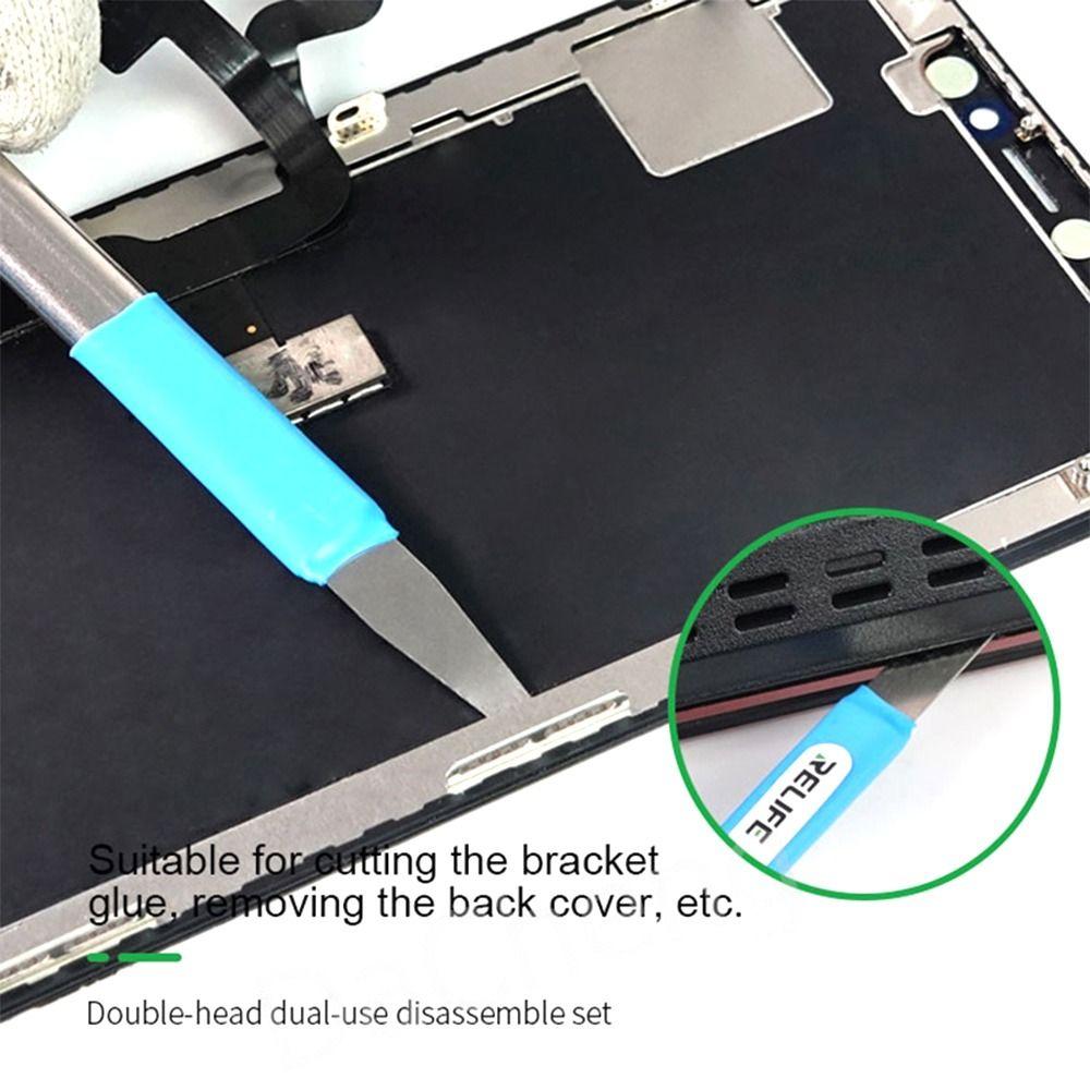 5PCS/Set Professional Double-Headed Screen Crowbar Metal Maintenance Tool Phone Pry Bar Set Hand Tools Removing Glue Household