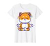 Shiba Inu White Yoga Women's T-Shirt