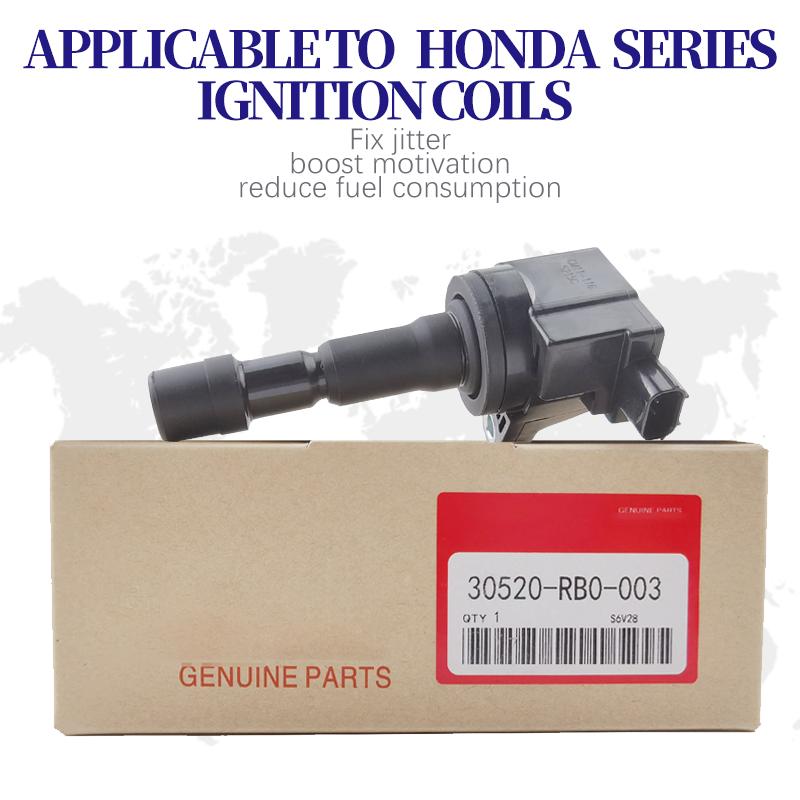 Suitable for Honda Accord Civic Lingfei CRV Binzhi XRV1.5/1.8 ignition coil 30520-RB0-003 1psc 30520-RB0