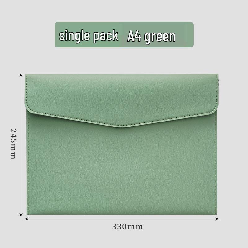 A4 Leather Business Conference Folder with Custom Logo