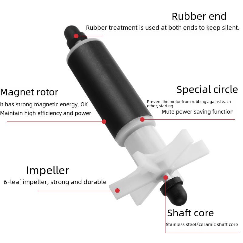 Submersible Pump Rotor for Engraving Machine, Lift 2.5m/3.5m - Complete Model with Accessories