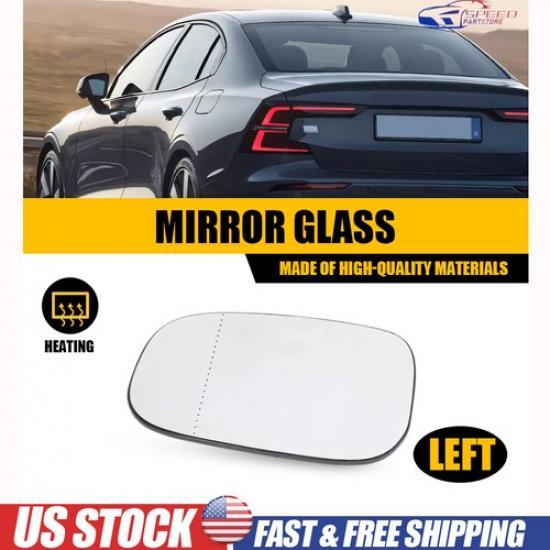 

Mirror Glass Driver Left Side with Backing for Volvo C30 C70 S40 S60 S80 2007-13