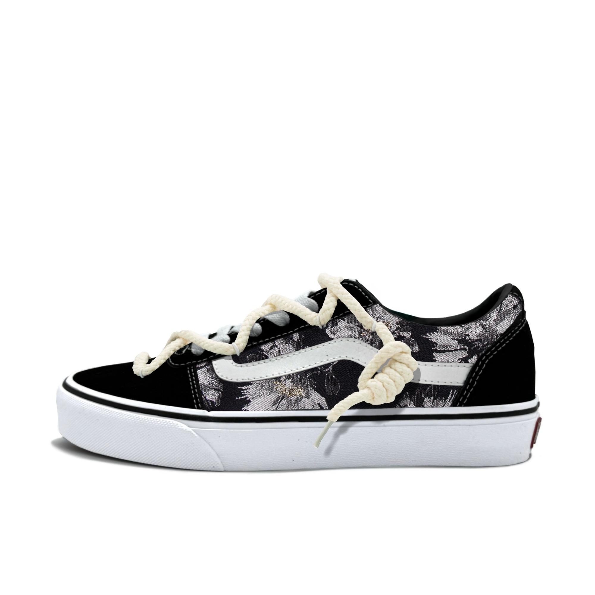 Vans Ward Низкие кеды для скейтборда, устойчивые к истиранию, Мужские, Черные VN0A36EMC4R(Команда613-) 40