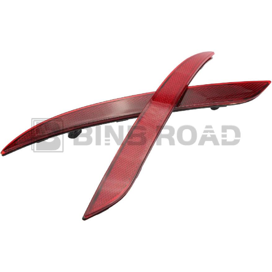 Stoßfänger hinten Reflektor 1077406-00-F + 1077407-00-F Links Rechts Kompatibel mit Tesla Model 3 2016-2023