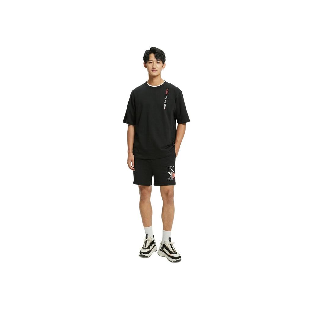 Calvin Klein Unisex Breathable Pure Cotton Casual Shorts Unisex Shorts J400173-BEH
