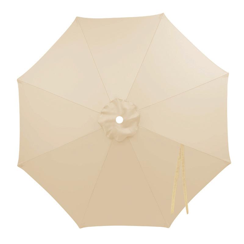 6 Ribs/8 Ribs Parasol Replacement Cloth Without Stand Parasol Umbrella Cover Waterproof Sunshade Cloth Canopy Patio Garden Cover