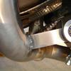 For Ducati Hypermotard 1100 2007 2008 2009 Hypermotard 1100 Evo 10-12 Motorcycle Exhaust Muffler Link Pipe Slip-on