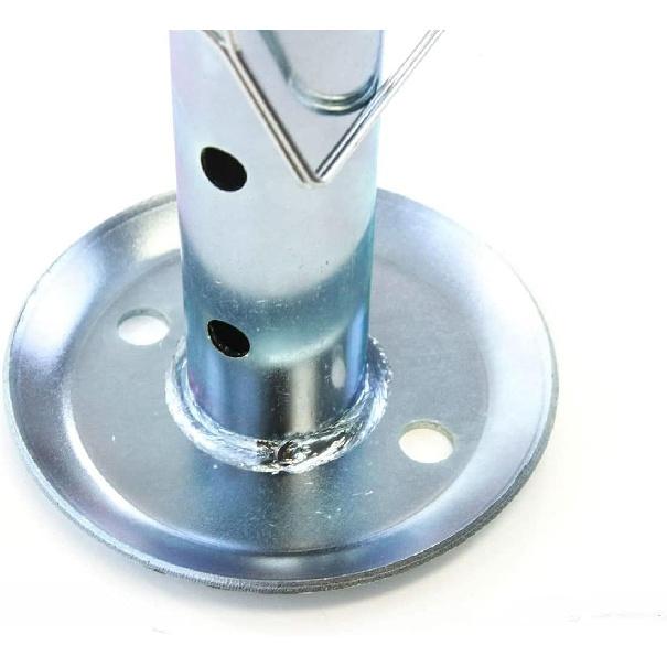 Drop Leg Foot Stand with Pin Modern A-Frame Style RV Jacks - Fits Most 2K to 5K Jacks