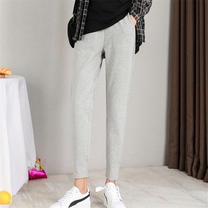 Frühling Herbst Mode lässige Trainingshose Frauen Jogger Frauen Schweiß Hosen abgeschnitten weibliche Hose Jogginghose Harajuku Streetwear