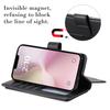 For iPhone 16e Leather Case with 10 Card Holder Phone Cover Stand