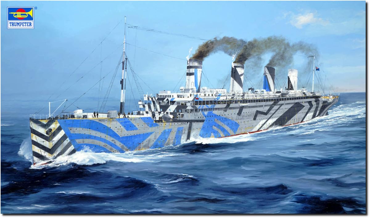 

Trumpeter Масштабный транспортный корабль Королевского флота Олимпик Пластиковая модель 03720 1/200 (Корабль)
