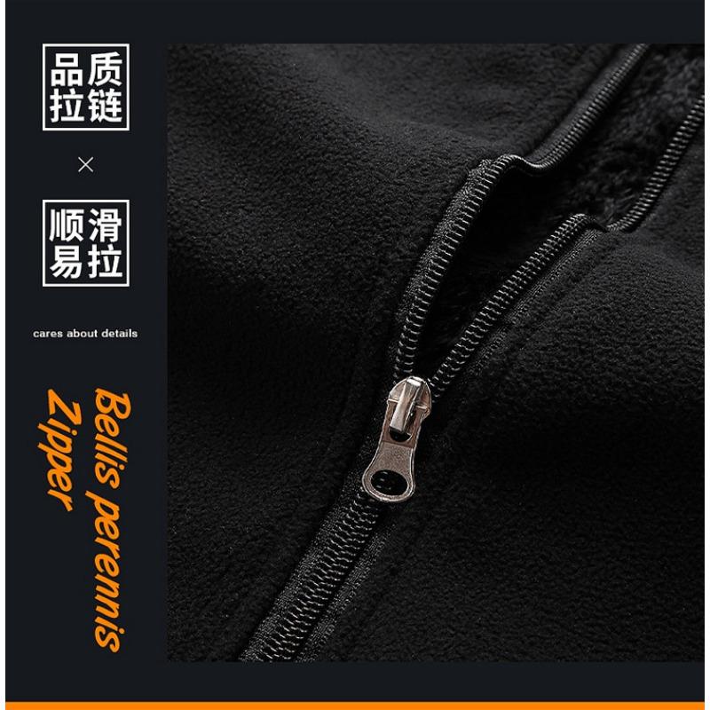 Men S Thick Stand Collar Plus Size Casual Vest