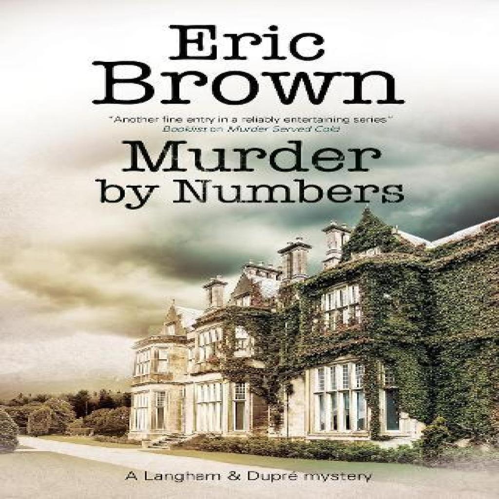 Murder by Numbers by Eric Brown Hardback Book 9781448306183