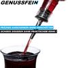 GENUSSFEIN Stainless Steel Liquor Pourer Bottle Pourer Drinks Pourer